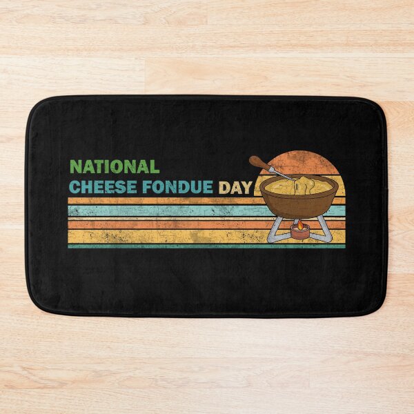 Item preview, National Cheese Fondue Day designed and sold by ValentinaHramov.