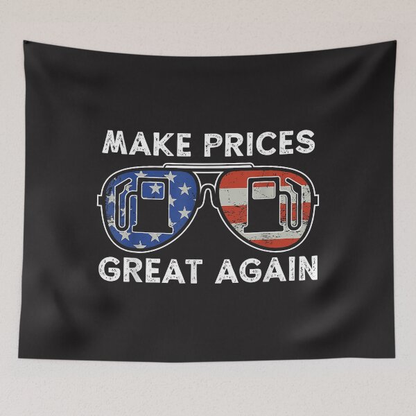 Item preview, Aviator Sunglasses US Flag Make Gas Prices Great Again designed and sold by marla8ruby.