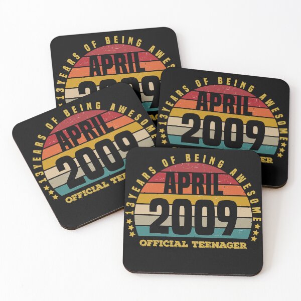 Item preview, 13th Birthday April 2009 Official Teenager 13 Years Old  designed and sold by AitchDesigns.