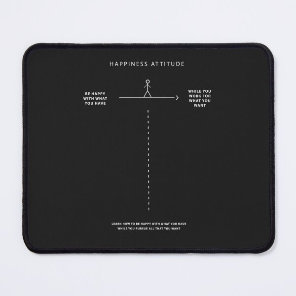 Item preview, Happiness Minimalist Art Motivational Visual designed and sold by SuccessHunters.