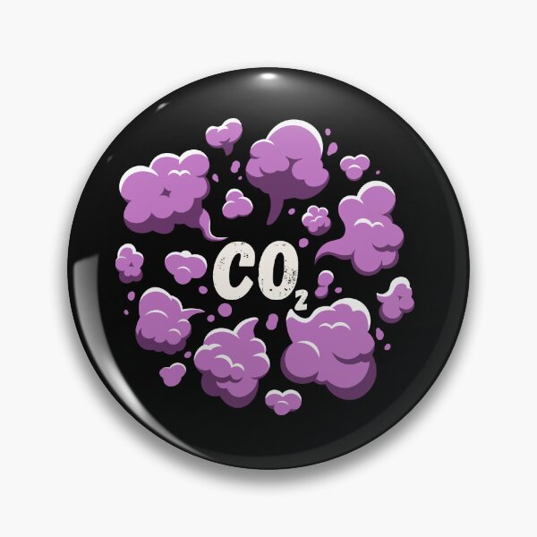 Item preview, Carbon Dioxide CO2 Toxic Purple Cloud Design designed and sold by lordyswiss.