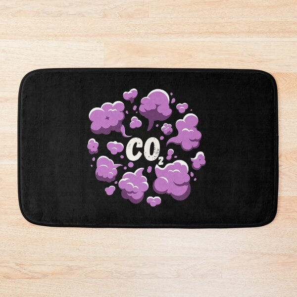 Item preview, Carbon Dioxide CO2 Toxic Purple Cloud Design designed and sold by lordyswiss.