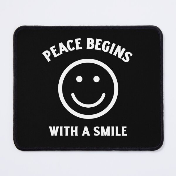 Item preview, Peace begins with a smile designed and sold by GasconyPassion.