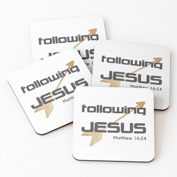 Item preview, Christian Design - Following Jesus, Matthew 16 verse 24 designed and sold by simplydesignart.