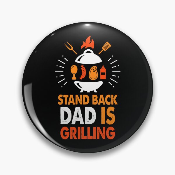Item preview, Stand Back Dad Is Grilling designed and sold by karibenart.