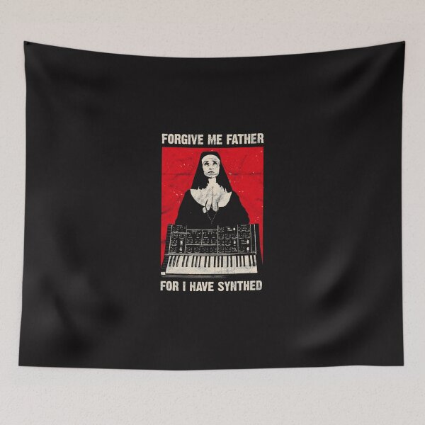 Item preview, Synthed Vintage Synthesizer Analog Synth Retro ADSR Gear VCO design Classic T-Shirt designed and sold by DeniseFilipovit.