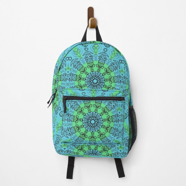 Item preview, The blue and green mandala designed and sold by erasmocb.