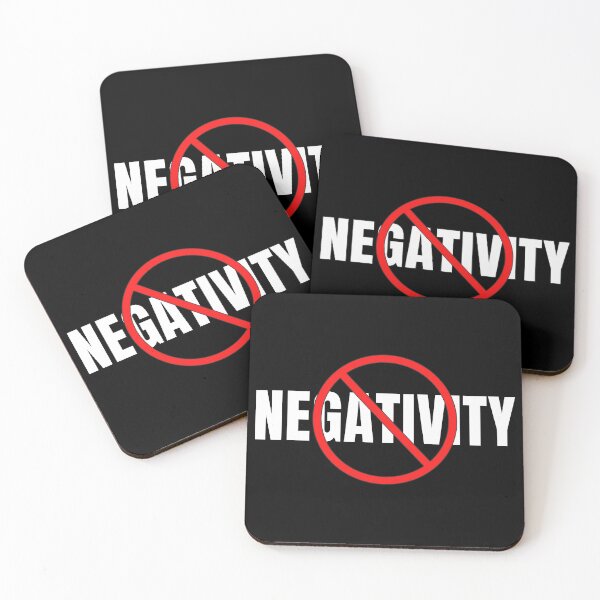 Item preview, No Negativity sign  designed and sold by KingsManKind.