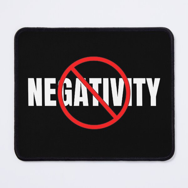 Item preview, No Negativity sign designed and sold by KingsManKind.