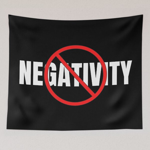 Item preview, No Negativity sign  designed and sold by KingsManKind.