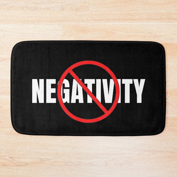 Item preview, No Negativity sign designed and sold by KingsManKind.