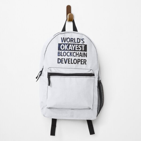 Item preview, Worlds Okayest Blockchain Developer | Funny Blockchain Developer designed and sold by DrawingBoard.