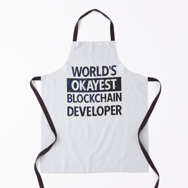 Item preview, Worlds Okayest Blockchain Developer | Funny Blockchain Developer designed and sold by DrawingBoard.