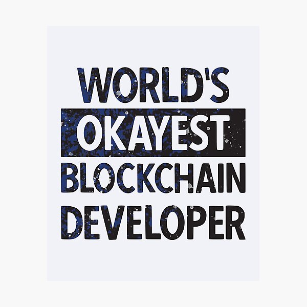 Artikel-Vorschau von Der beste Blockchain-Entwickler der Welt | Lustiger Blockchain-Entwickler, designt und verkauft von DrawingBoard.