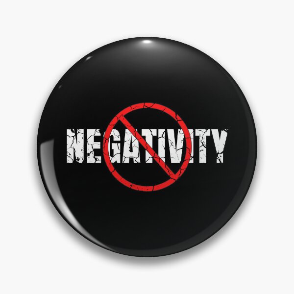 Item preview, No Negativity sign distressed  designed and sold by KingsManKind.