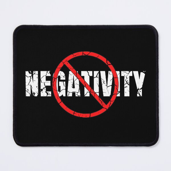 Item preview, No Negativity sign distressed designed and sold by KingsManKind.