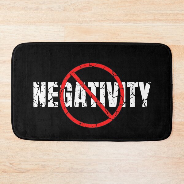 Item preview, No Negativity sign distressed  designed and sold by KingsManKind.