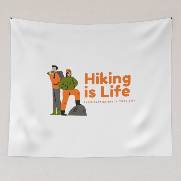 Item preview, Hiking is Life designed and sold by SAVV-Y.
