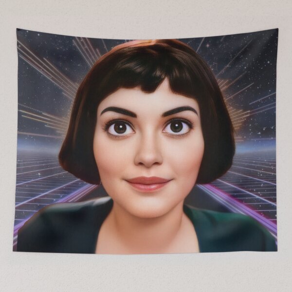 Item preview, Amelie at the movies designed and sold by aimskiis.