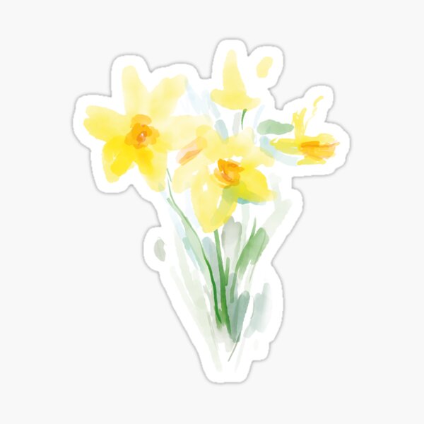 Item preview, Spring Flowers - Daffodils designed and sold by Thavi.