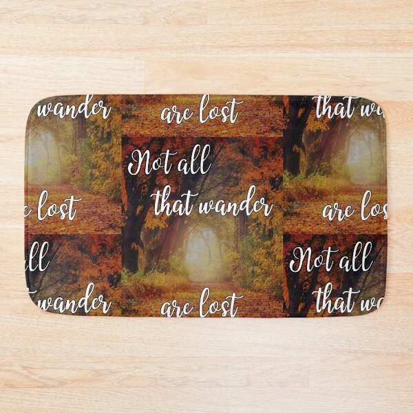Item preview, Not All That Wander Are Lost - Forest Picture designed and sold by Digitalme Designs.