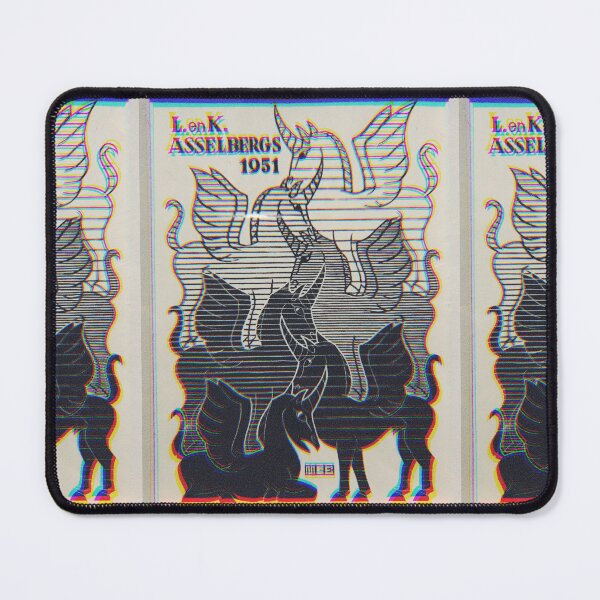 Item preview, Escher - Unicorns - New Year's Greeting Card designed and sold by NicoletaDesigns.