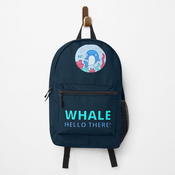 Item preview, Whale Hello There - Cute Cartoon Light Blue Orca Whale designed and sold by Cawaiico.