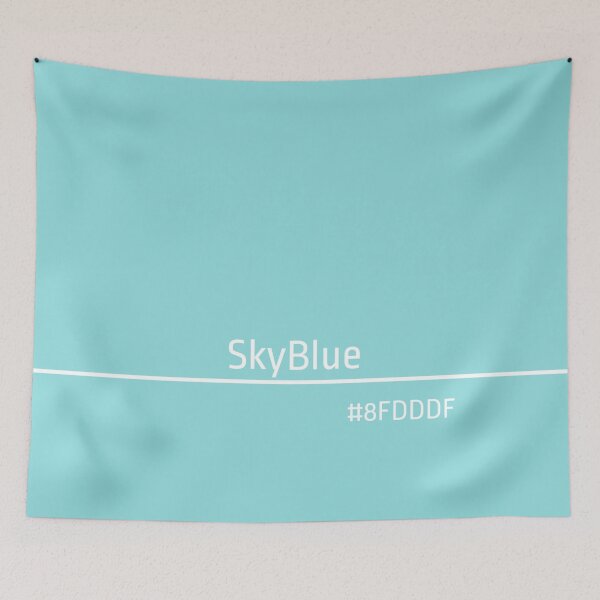 Item preview, Sky blue, hex color code; 13 Pro Max iPhone Cases designed and sold by Micovic.