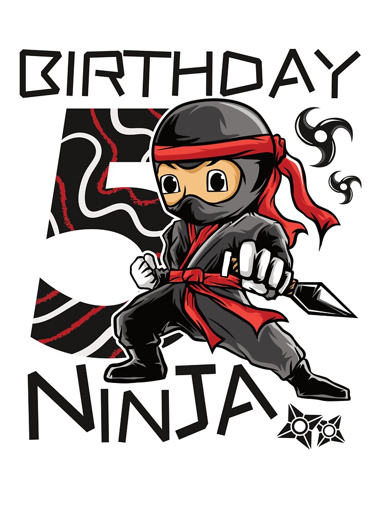 Birthday Ninja Shirt 