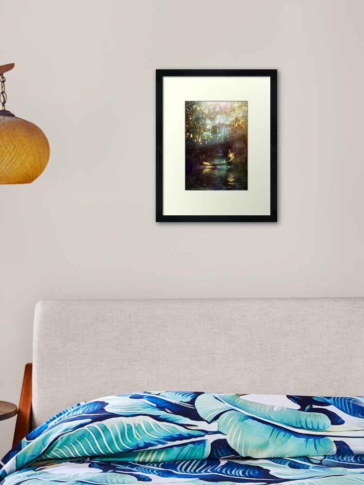 Thumbnail 2 of 7, Framed Art Print, Tangled designed and sold by phatpuppyart.