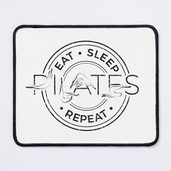 Item preview, EAT SLEEP PILATES REPEAT designed and sold by sashica.