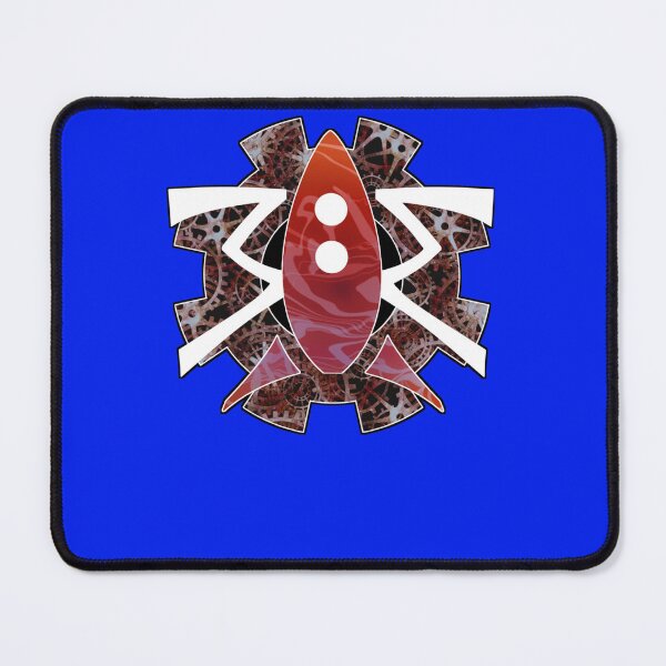 Item preview, The Mechanisms Fancy Logo Red Classic T-Shirt designed and sold by LuciaPeralta.