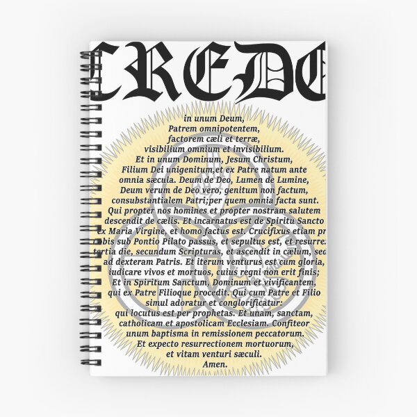 Item preview, Catholic shirt with Latin text from the Credo - Creed. Latin Mass | Traditional Catholic Gift designed and sold by TeesForTheWorld.