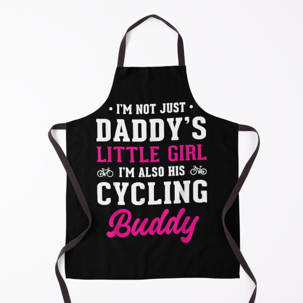 Item preview, Daddy's Little Girl Cycling Buddy Sticker designed and sold by cohenashl6.