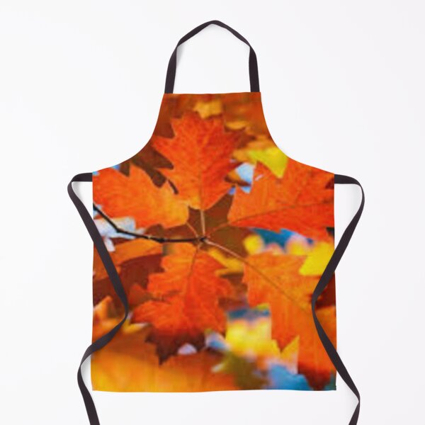 Item preview, orange oak leaves designed and sold by nigejohn.