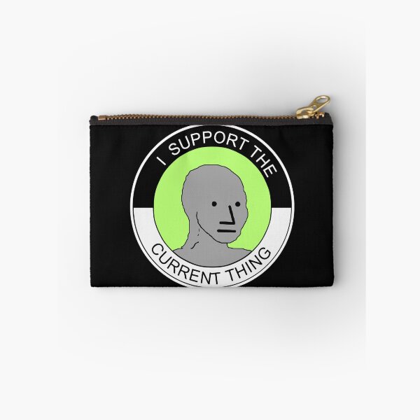 Item preview, I support the current thing funny hilarious meme man pun designed and sold by Infdesigner.