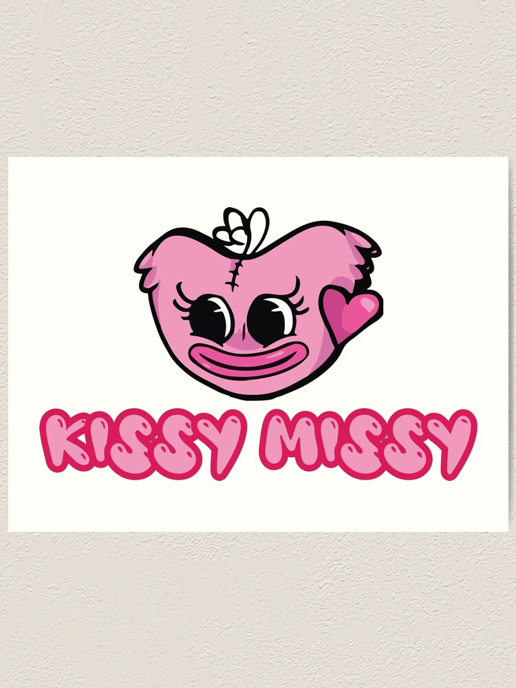 Huggy Wuggy And Kissy Missy Art Print For Sale By Spamton Funny Redbubble 