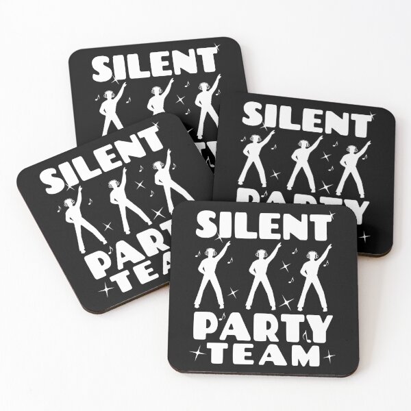 Item preview,  White Black Silent Party Team designed and sold by SunnyBrand.