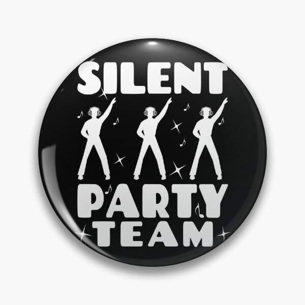 Item preview,  White Black Silent Party Team designed and sold by SunnyBrand.