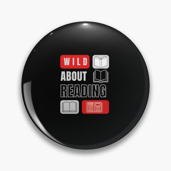 Item preview, Wild About Reading designed and sold by WilkDesign.