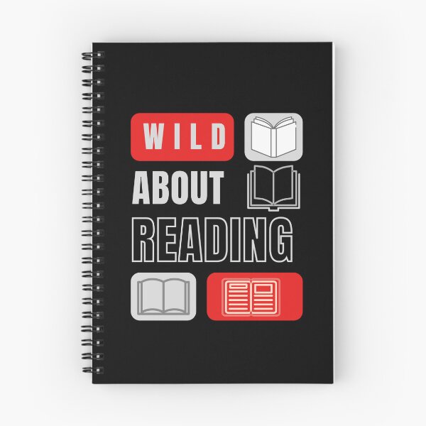 Item preview, Wild About Reading designed and sold by WilkDesign.