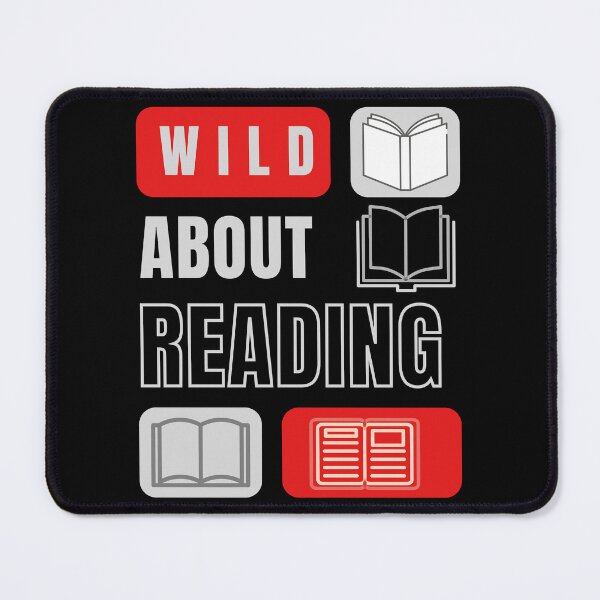 Item preview, Wild About Reading designed and sold by WilkDesign.