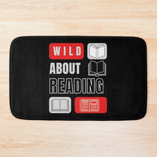 Item preview, Wild About Reading designed and sold by WilkDesign.
