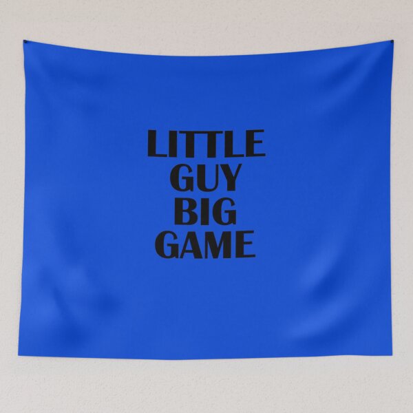 Item preview, LITTLE GUY BIG GAME Essential T-Shirt designed and sold by LuciaPacheco.