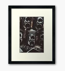 Sound of creative photos Framed Print