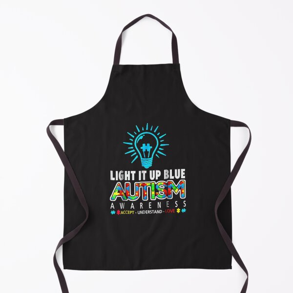 Item preview, Light It Up Blue Autism Awareness Shirt Puzzle Piece Ribbon designed and sold by marla8ruby.