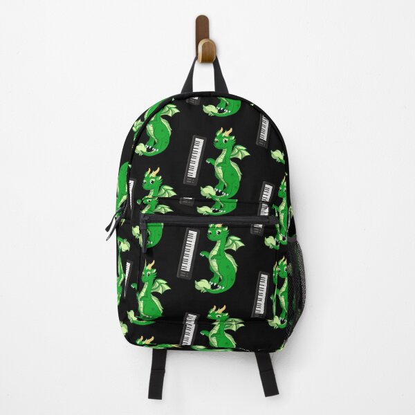 Item preview, Dragon Playing Piano ,Funny Good Dragon Piano Lovers Green Design designed and sold by pedrored369.