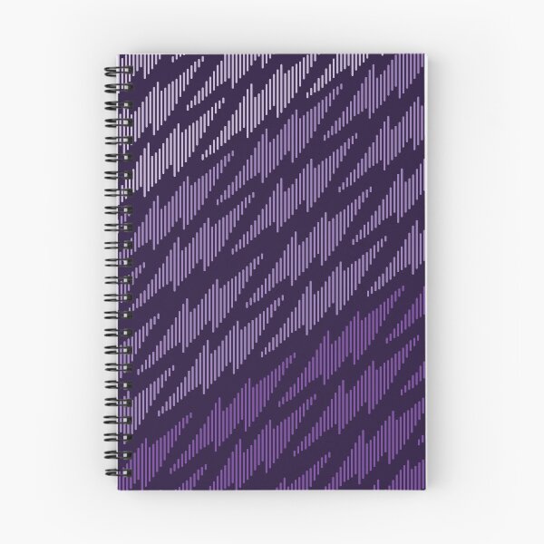 Aperçu de l'œuvre Éclair dans les lignes verticales - Violet créée et vendue par RelmoArtworks.