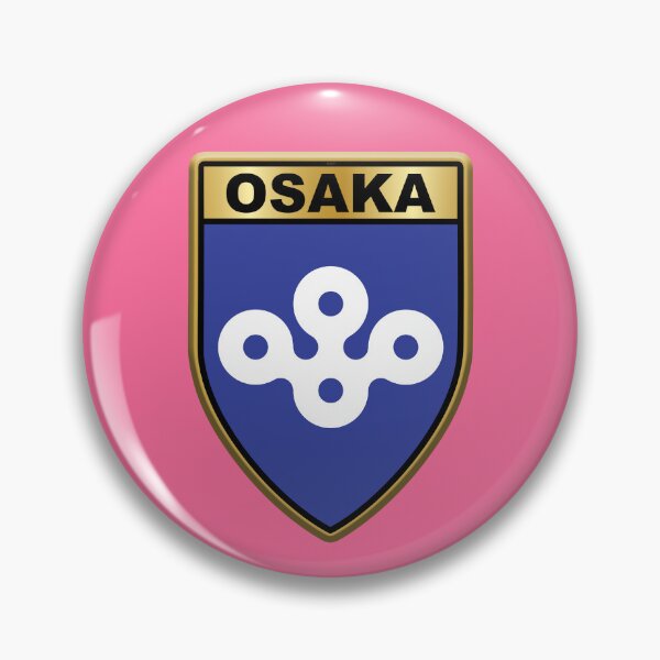 Item preview, OSAKA PREFECTURE Flag Gifts, Masks, Stickers & Products (8) designed and sold by mpodger.