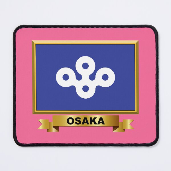 Item preview, OSAKA PREFECTURE Flag Gifts, Masks, Stickers & Products (8) designed and sold by mpodger.
